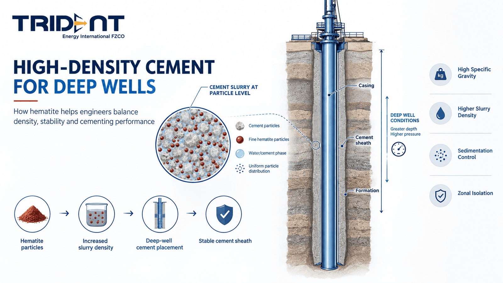 High-Density Cement Systems: Why Hematite Matters in Deep Wells